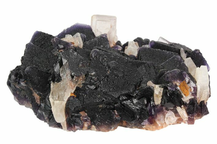 Exceptional, Purple Fluorite and Barite Association - Morocco #92547